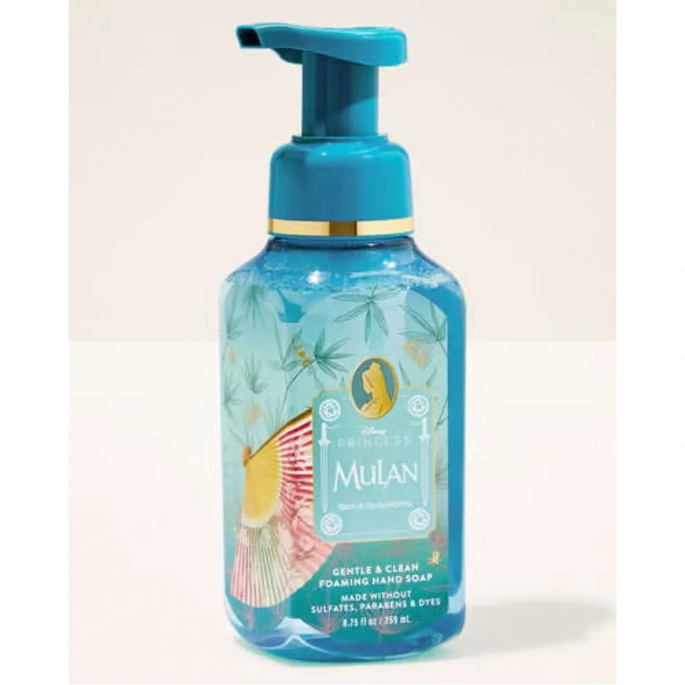 Bath & Body Works Disney Princess Mulan Gentle & Clean Foaming Hand Soap - Picture 1 of 2
